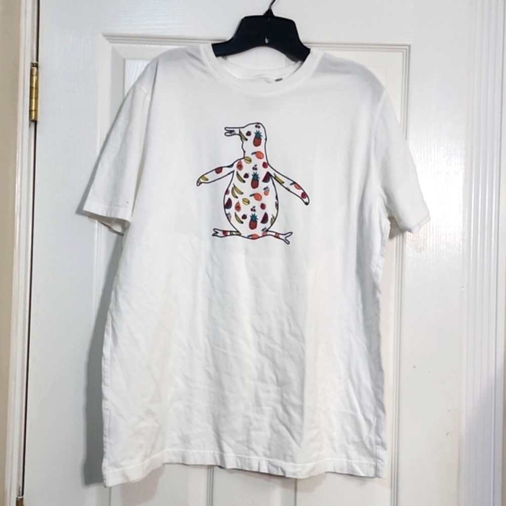 Original Penguin tee with fruit penguin - Picture 1 of 5